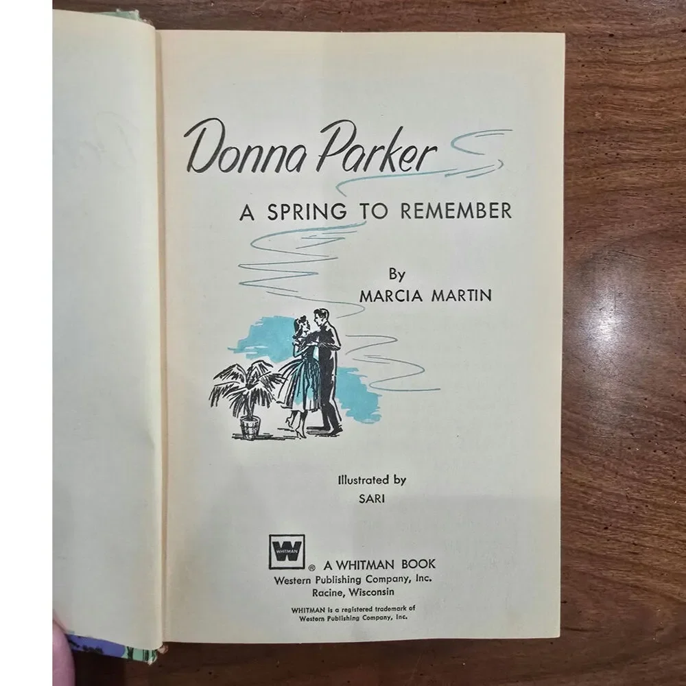 2 Vintage Donna Parker Special Agent and A spring to remember Marcia Martin